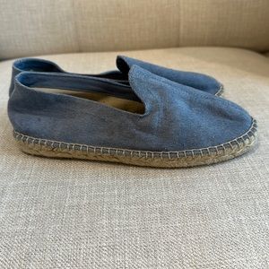 New Soloio Jean espadrilles. Made in Spain, size 8
